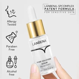 🎁🆕Lanbena 100% Vegan Pore Solution Serum